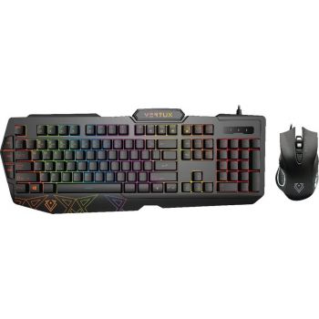 [Vendetta] Vertux Vendetta Ergonomic Gaming Keyboard & Mouse With Programable Quick Macro Keys | Vendetta