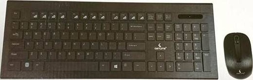 [GN-CS8400] Genuine Wireless Keyboard and Mouse Combo (Black) | GN-CS8400