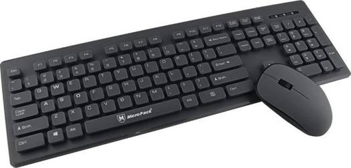[GN-KM232W-B] Genuine Wireless Desktop Keyboard Mouse Combo (Black) | GN-KM232W-B
