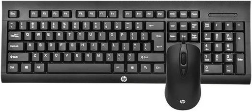 [1QW64AA#UUF-ENG] HP KM100 Gaming Wired Keyboard and Mouse, 104 Keys, 8x RED Replaceable Keys, Water-Proof Design, Infrared Optical Tracking, Up to 1600 DPI, 1.5m Cable Length, English Layout, Black | 1QW64AA#UUF-ENG