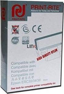 [indelible-ink-for-tm-u220b] Print-Rite Compatible Ribbon Epson ERC30/ ERC34/ ERC38 - Black