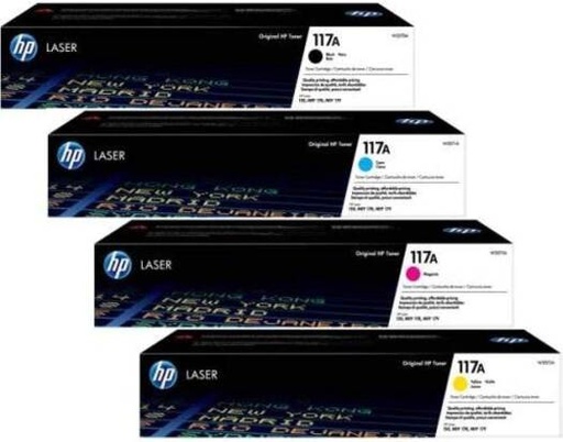 [hp-original-117a-toner-kit-for-hp-laser-150hp-laser-mfp-178179-blackmagentacyanyellow] HP ORIGINAL 117A Toner Kit for HP Laser 150/HP Laser MFP 178/179 Black/Magenta/Cyan/Yellow