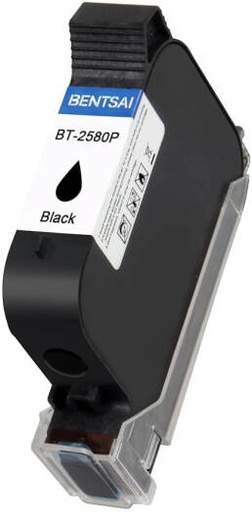 [2580P] BENTSAI 2580P Handheld Inkjet Coding Printer, Portable Thermal Inkjet Printer for Barcodes, QR Codes, Batch Coding & Expiry Date Printing, Black | 2580P