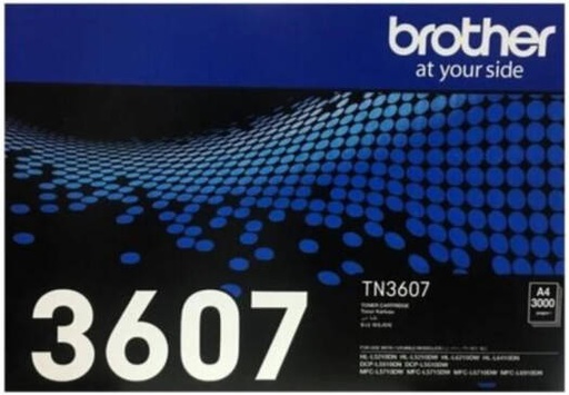 [TN-3607] Brother TN-3607 Standard Yield Toner Cartridge, Black | TN-3607