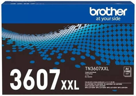 [TN3607XXL] Brother TN3607XXL Super High Yield Toner Cartridge, Up to 11,000 Pages Genuine, Black | TN3607XXL