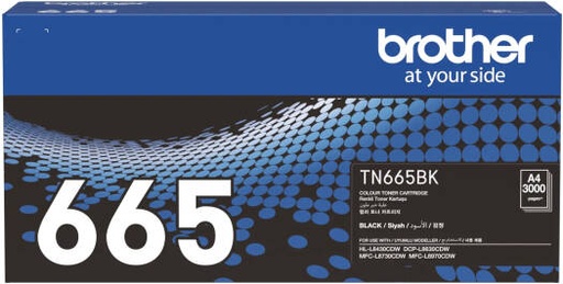 [TN665BK] Brother Standard Yield Toner Cartridge, Black | TN665BK