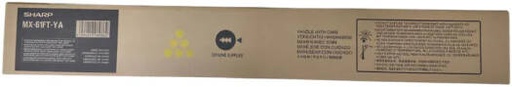 [YMX-61FT] Sharp MX 61FT Toner Cartridge High Yield Replacement for Sharp MX 3070N Printer, Yellow | YMX-61FT