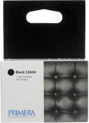 [53604] Primera 53604 Black Ink Cartridge High Yield Ink for Bravo 4100 Series Disc Printers, Black | 53604