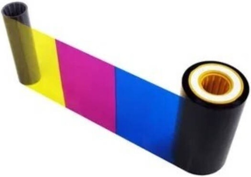 [ChromXpertRibbon] Matica ChromXpert Diamond YMCKO Color Ribbon, 250 Prints, Thermal Transfer Color Card Ribbon, High-Definition Printing, Durable, Vibrant Push Through PVC Cards | ChromXpertRibbon