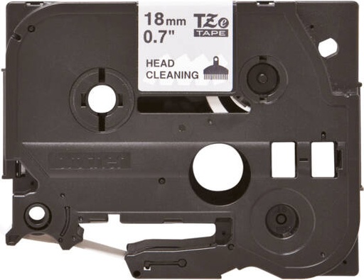 [TZCL4] Brother Head Cleaning Tape, 18mm Printhead Cleaning Tape Cassette, Removes Dust & Debris, Restores Printer Performance, Compatible with 18 24mm TZ/TZe Models, Long-Lasting Quality | TZCL4