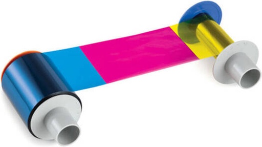 [84511] Fargo 84511 YMCK Color Ribbon, HDP5600 ID Card Printers, 500 Single-Sided Cards, Multicolour | 84511