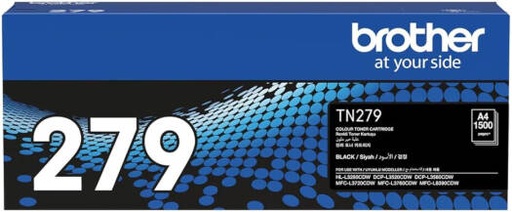 [TN279BK] Brother TN279 Toner Cartridge, Up to 1500 Pages Yield, Black | TN279BK