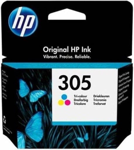 [hp-305-tri-color-original-ink-cartridge-3ym60ae-pack-of-10pcs] HP 305 Tri-Color Original Ink Cartridge, 3YM60AE-Pack of 10pcs