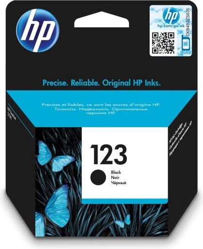 [hp-123-ink-cartridge-set-black-f6v17ae-tri-color-f6v16ae-pack-of-5pcs] HP 123 Ink Cartridge Set, Black - F6V17Ae & Tri-Color - F6V16Ae-Pack of 5pcs