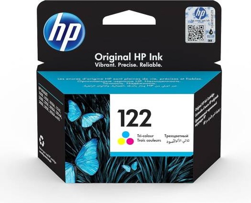 [hp-122-tri-color-original-ink-cartridge-ch562hk-pack-of-5pcs] HP 122 Tri-Color Original Ink Cartridge, Ch562Hk-Pack of 5pcs