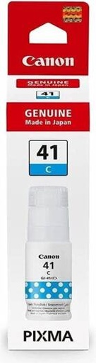 [canon-gi-41c-cyan-ink-bottle-prints-up-to-7700-pages-70-ml] Canon GI-41C, Cyan Ink Bottle, Prints Up to 7,700 Pages, 70 ml