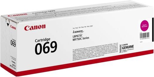 [canon-069-magenta-toner-cartridge-yields-of-1900-pages] Canon 069 Magenta Toner Cartridge, Yields of 1,900 Pages