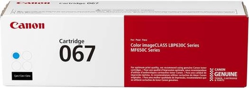 [canon-067-cyan-toner-cartridge-compatible-to-mf656cdw-mf654cdw-mf653cdw-lbp633cdw-and-lbp632cdw-printers] Canon 067 Cyan Toner Cartridge, Compatible to MF656Cdw, MF654Cdw, MF653Cdw, LBP633Cdw and LBP632Cdw Printers