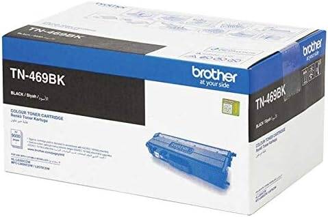 [brother-tn-469bk-genuine-color-toner-cartridge-black-page-yield-up-to-9000-pages] Brother TN-469BK Genuine Color Toner Cartridge, Black, Page Yield up to 9,000 Pages