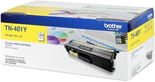 [brother-genuine-tn-461y-standard-yield-yellow-ink-printer-toner-cartridge-prints-up-to-1800-pages] Brother Genuine TN-461Y Standard Yield Yellow Ink Printer Toner Cartridge, Prints up to 1,800 pages