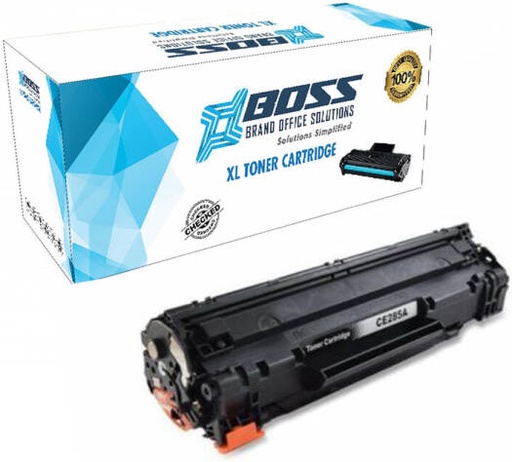 [HP 85A CE285A] BOSS XL Compatible Toner Cartridge, 1600 Pages Page Yield, Laser Print Technology, Smart Resolution Technology, Replacement for HP 85A CE285A, Black | HP 85A CE285A