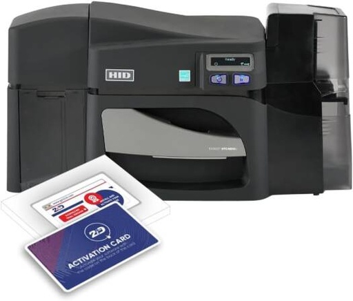 [2id-fargo-dtc4500e-dual-sided-id-card-printer-055100-professional-id-card-machine-for-corporate-government-student-ids-and-more] 2ID Fargo DTC4500e Dual Sided ID Card Printer 055100 Professional ID Card Machine for Corporate, Government, Student IDs, and More
