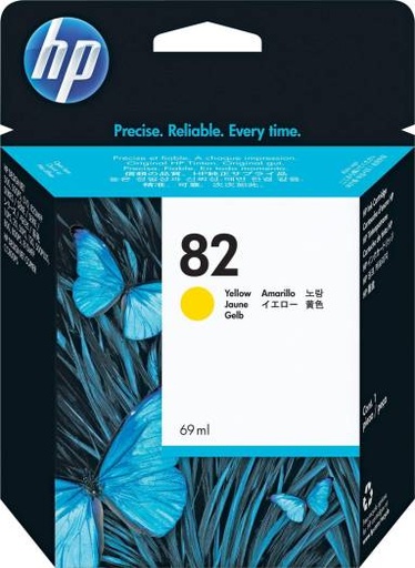 [C4913A] HP 82 69-ml Yellow DesignJet Ink Cartridge | C4913A