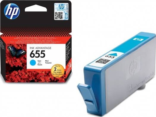 [CZ110AE] HP 655 Cyan Original Ink Advantage Cartridge | CZ110AE
