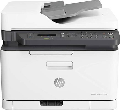 [4ZB97A] HP Color Laser 179Fnw Wireless All in One Laser Printer with Mobile Printing & Built-in Ethernet | 4ZB97A