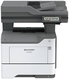 [MX-B468F] SHARP MX-B468F Multifunctional Printer, 4.3" Tiltable Full Flat Colour LCD Touch Display, 1200x1200 DPI Resolution, 44 B/W PPM Print Speed, 2300 Max Paper Capacity, Gray | MX-B468F