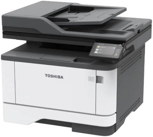 [E-STUDIO409S] Toshiba e-Studio409S Mono Multifunction Printer, 40 PPM (A4) Print & Copy Speed, 1200 DPI x 1200 DPI Resolution, 2.8" Touchscreen Display, 250 Sheets Paper Capacity, Gray | E-STUDIO409S