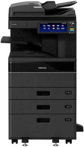[E-STUDIO2520AC] Toshiba e-STUDIO2520AC Multifunction Printer, 25ppm/12ppm Print & Copy Speed, 10.1" Multi-Touch Colour Panel, 350-2900 Paper Capacity, Bluetooth, WiFi Direct, Black | E-STUDIO2520AC