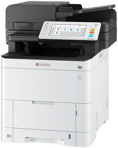 [MA3500cix] Kyocera Ecosys MA3500cix MF Laser Printer, Up to 35 Pages Printing Speed, Up to 1,200 x 1,200 DPI Resolution, Max 250 Sheets Face-Down with Paper Full Sensor, White | MA3500cix