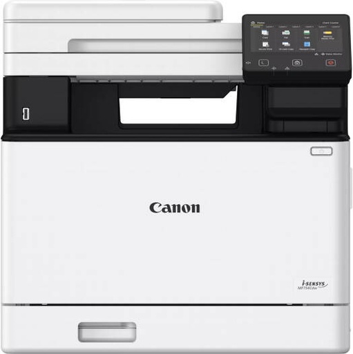 [5455C009] Canon i-SENSYS MF754Cdw AIO Colour Laser Printer, Up to 33ppm Print Speed, Up to 1200 x 1200 dpi Print Resolution, 5-inch LCD display, Universal Print support, Application Library, White | 5455C009
