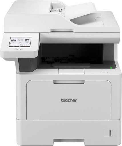 [MFC-L5710DW] Brother MFC-L5710DW Mono Laser Printer, Print, Scan, Copy, Fax, Up to 50ppm Print Speed, Up to 1200 x 1200 DPI Resolution, 3.5" Colour Touchscreen LCD Operation, White | MFC-L5710DW