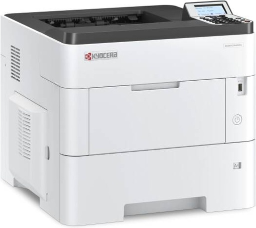 [PA6000x] KYOCERA ECOSYS PA6000x Monochrome Laser Printer, 62 ppm, 600x600 dpi / Up to Fine 1200 dpi, 600 Sheet Tray, 512 MB Memory, Duplex, 5 Line LCD, Hard Key Panel, Gigabit Ethernet, USB, White | PA6000x