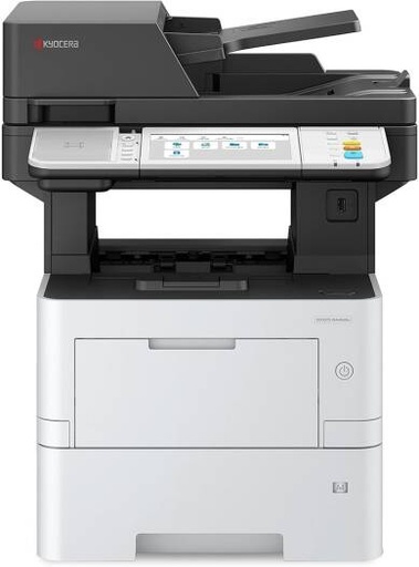 [MA4500ix] Kyocera Ecosys MA4500ix Mono MFP Laser Printer, Double-Sided Print, Copy & Scan, Up to 45 PPM & 22.5 PPM Duplex Print Speed, Up to 60 IPM Scan Speed, Max 2600 Sheets Capacity, White | MA4500ix