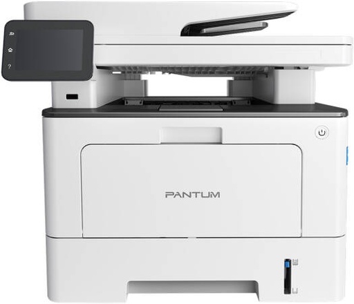 [BM5100FDW] Pantum BM5100FDW Mono Multifunction Laser Printer, Print, Copy, Scan, Fax, Up to 40 ppm Print Speed, 3.6" Touch Screen Operation Panel, Flatbed + DADF Scanner, White | BM5100FDW