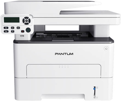 [M7100DW] Pantum M7100DW Mono Laser Multifunction Printer, 33ppm Printing Speed, USB+NET+WIFI Connection Method, 1200x1200 DPI Resolution, 150 Paper Output, Auto Duplex Print, White | M7100DW