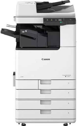 [IMGRUNNER] Canon imageRUNNER 2730i A3 Mono MF Photocopier, Print, Copy, Scan, 7" WVGA Touchscreen, Up to 30 ppm Print Speed &20ipm Scan Speed, Up to 2,300 Sheets Capacity, Wi-Fi / USB 2.0, White | IMGRUNNER