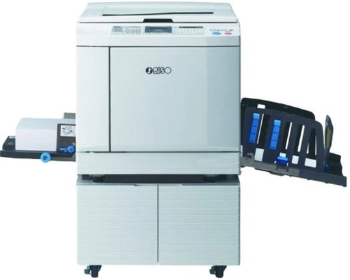 [SF5230 EII] Riso SF5230 EII Digital Duplicator Automatic Printer, Up to 130 PPM Speed, 128 x 64 Dot LCD Panel, Up to 1000 Sheets Paper Feeding, Quick Master Making Mode, RISO Console | SF5230 EII