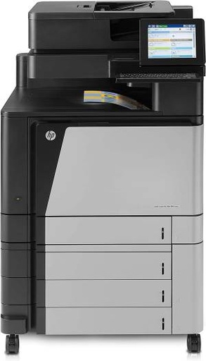 [A2W75A] HP Color LaserJet Enterprise Flow MFP M880z Printer, Copy/Scan/Fax, FCC Class A Emissions Up to 45ppm Print Speed, 1200x1200 dpi, 4x500 Sheet Input Tray, ADF, USB 2.0 / 1Gb ETH, Black | A2W75A