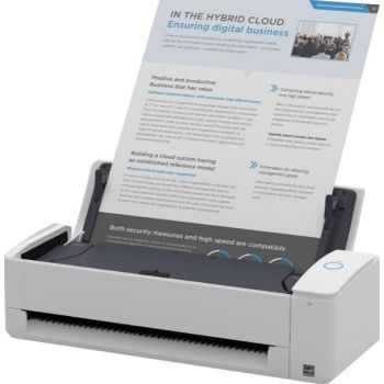 [PA03805-B001] RICOH ScanSnap iX1300 Compact Wi-Fi Document Scanner, 600 Dpi Resolution, 2.4 GHz / 5 GHz Frequency Band, ADF, 3 Color LED, 30 ppm Scanning Speed, For Mac / PC, White | PA03805-B001