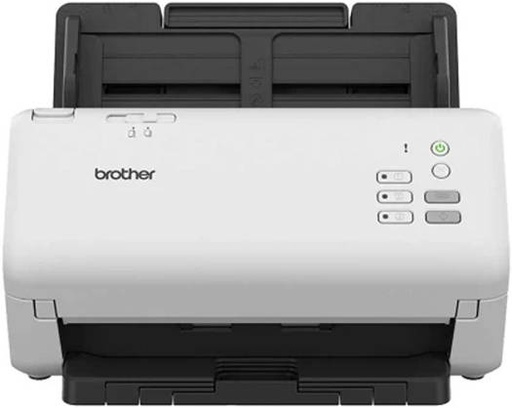 [5WDE0600173] Brother ADS-4300N Scanner, 80 Sheets ADF, 40 PPM Simplex / 80 IPM Duplex Scan Speed, 600 DPI Resolution, Black/White | 5WDE0600173