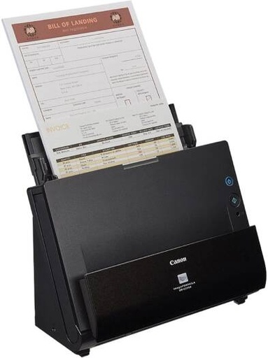 [3258C002] Canon imageFORMULA DR-C225 II Document A4 / LTR Scanner, 25ppm/50ipm Scanning Speed, 600dpi Resoulution, CMOS CIS 1 Line Sensor, 24-bit Colour, 45-sheets ADF, USB 2.0, Black | 3258C002