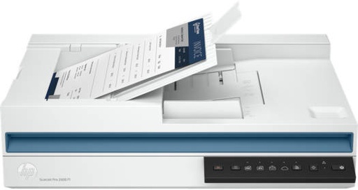 [20G05A] HP ScanJet Pro 2600 f1 Scanner, Fast 2-Sided Scanning & Auto Document Feeder, 1200x1200 dpi Resolution, Up to 25 ppm Scan Speed, 60 Sheets Automatic Document Feeder Capacity, USB 2.0, White | 20G05A
