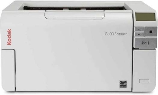 [1065036] Kodak Alaris i3500 Scanner, 5" Display, CCD Sensor, 600 x 600 DPI Optical Resolution, 24-Bit Color Depth, ADF Scanner, 300 Sheets ADF Capacity, White | 1065036