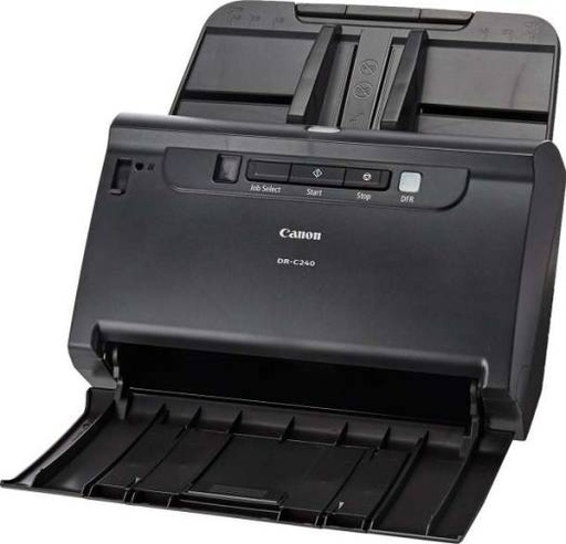 [0651C003AD] Canon imageFORMULA DR-C240 Document Scanner, CMOS CIS 1 Line Sensor, Up to 600 DPI Optical Resolution, Black & White Scanning Mode, Up to 90 ipm Scanning Speed | 0651C003AD