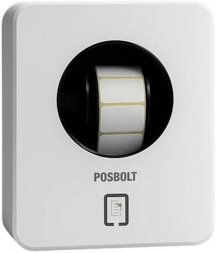[P9250] POSBOLT P9250 Thermal Label Printer, 160mm/s Printing Speed, 100mm Wide, For Retail, Logistics & Healthcare, USB & Bluetooth Connectivity, White | P9250