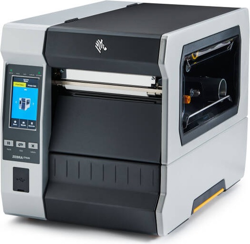 [ZT620-TT] Zebra ZT620-TT Industrial Printer, 14 ips Print Speed, Thermal Transfer Technology, Bluetooth, Ethernet, USB, 9 Pin RS-232 Interfaces, 1GB RAM + 2GB ROM, Gray / Black | ZT620-TT